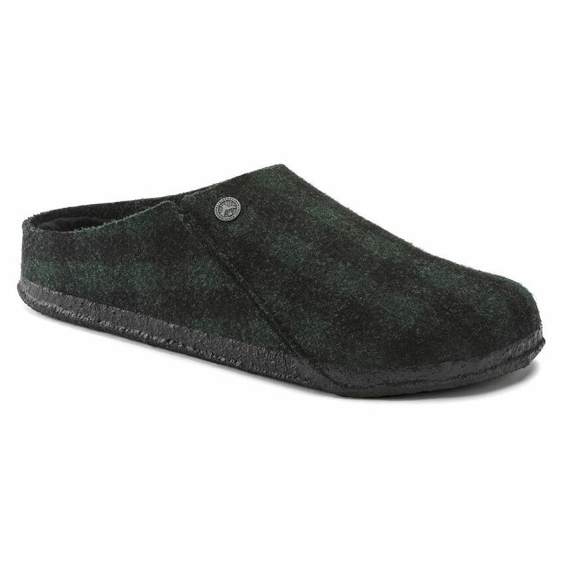 Birkenstock Zermatt Wool Shearling Clog Træsko Dame Grøn | DK 298QMA